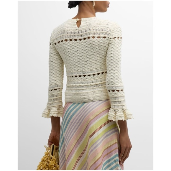 Zimmermann
Waverly Crochet Crewneck Top
Size medium - Picture 2 of 6